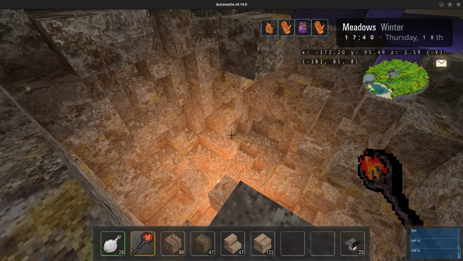 Automatia screenshot: No more digging