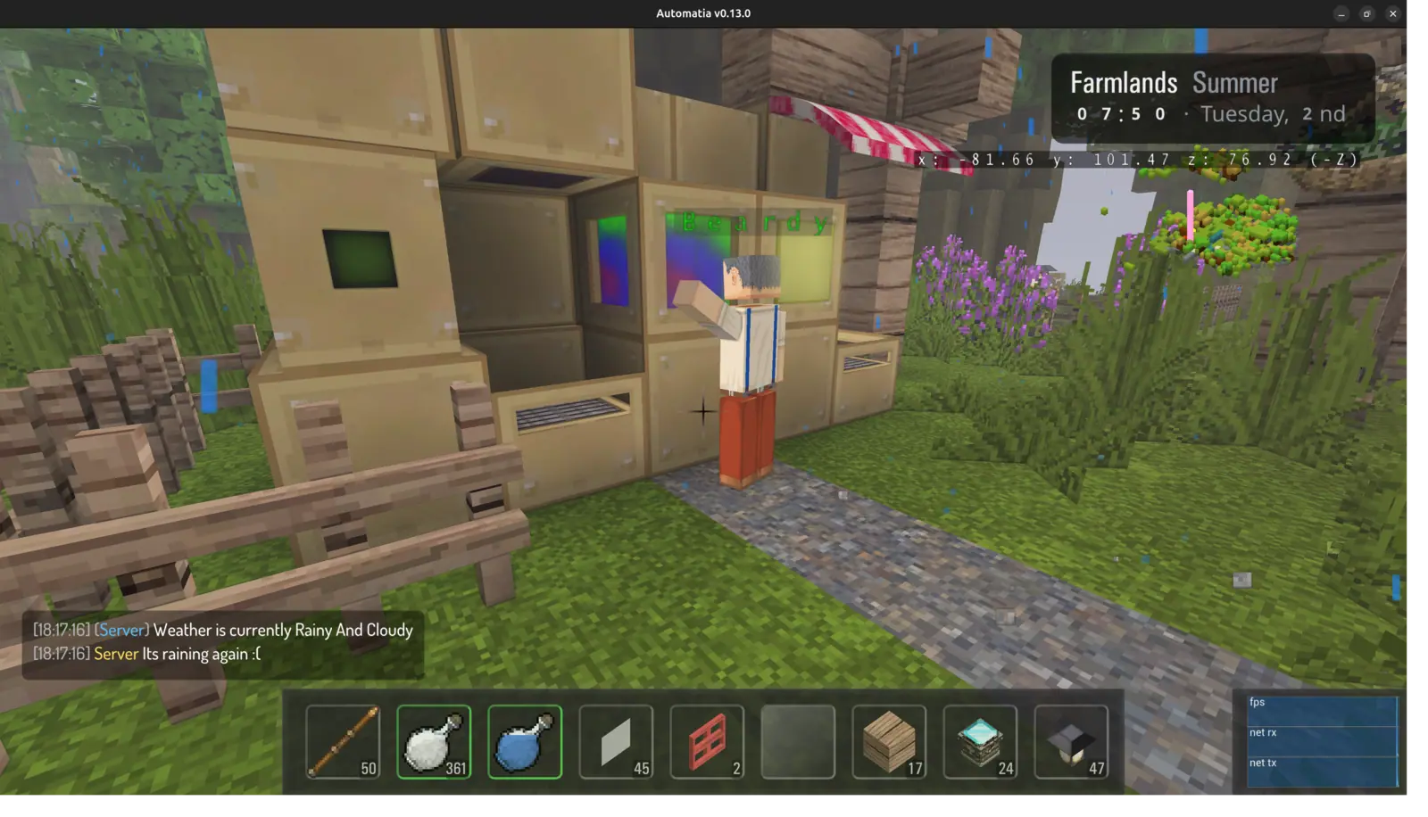 Automatia screenshot: NPC sequences & daily schedules