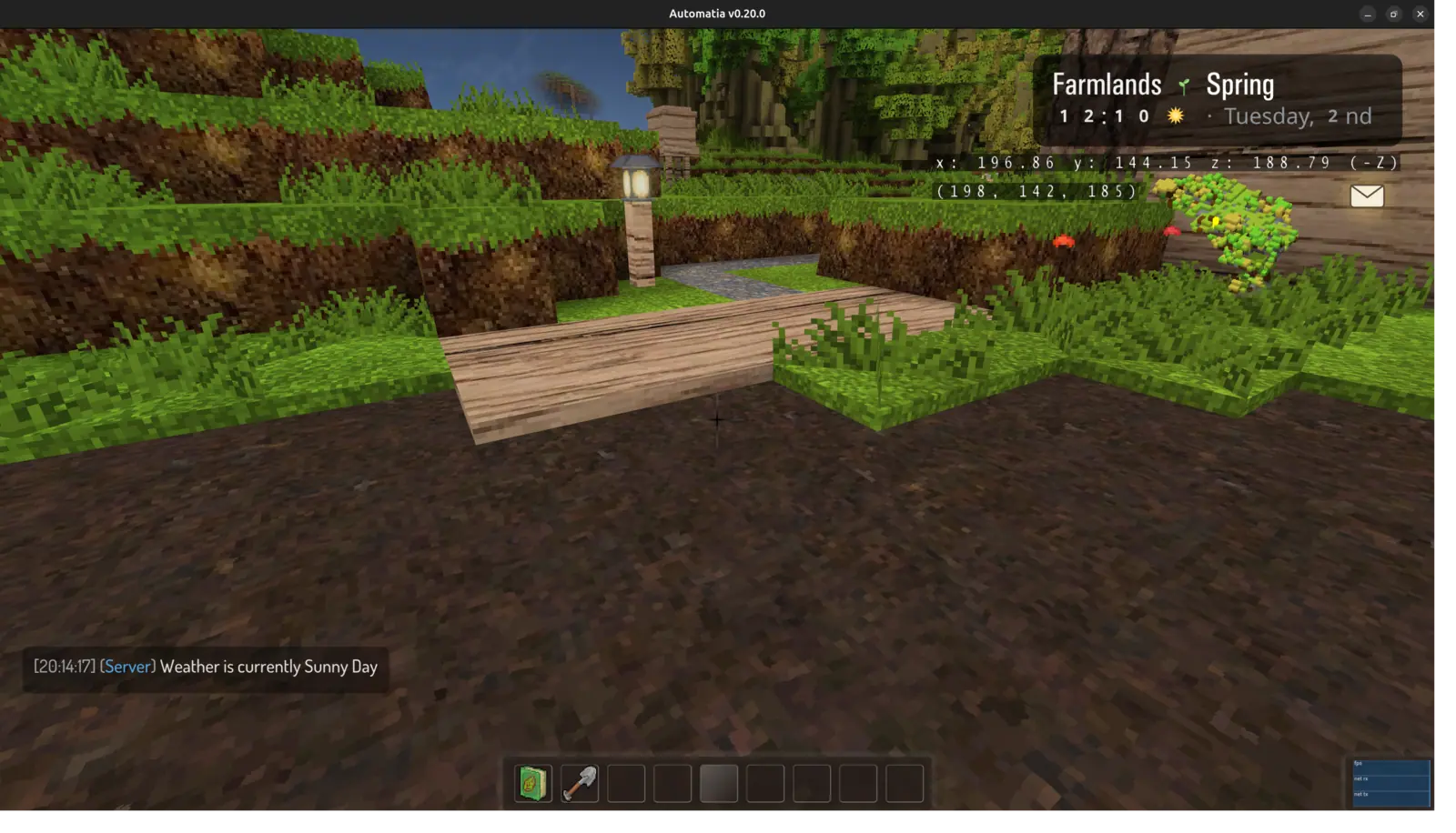 Automatia screenshot: Mud-water