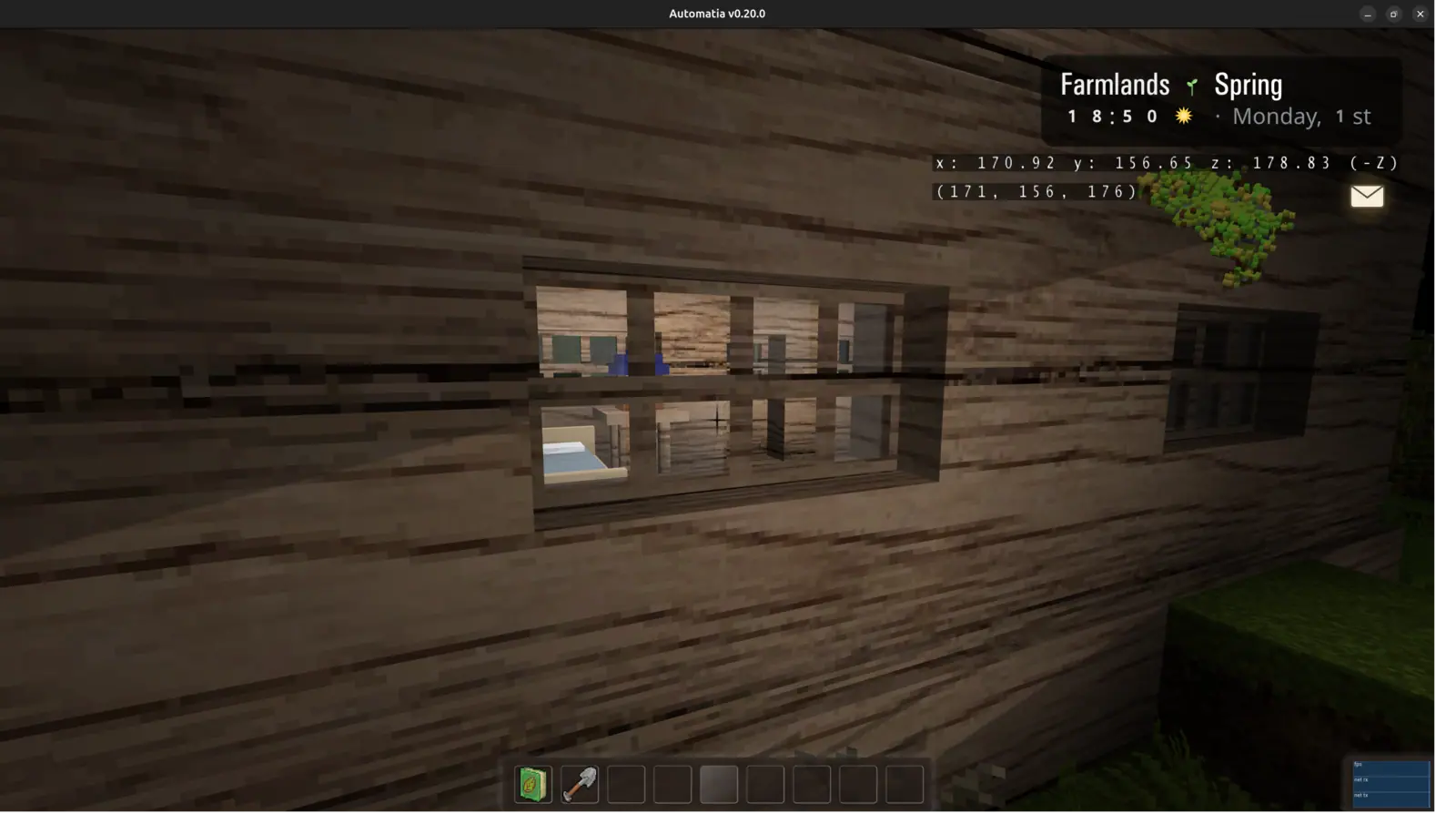 Automatia screenshot: Broken houses