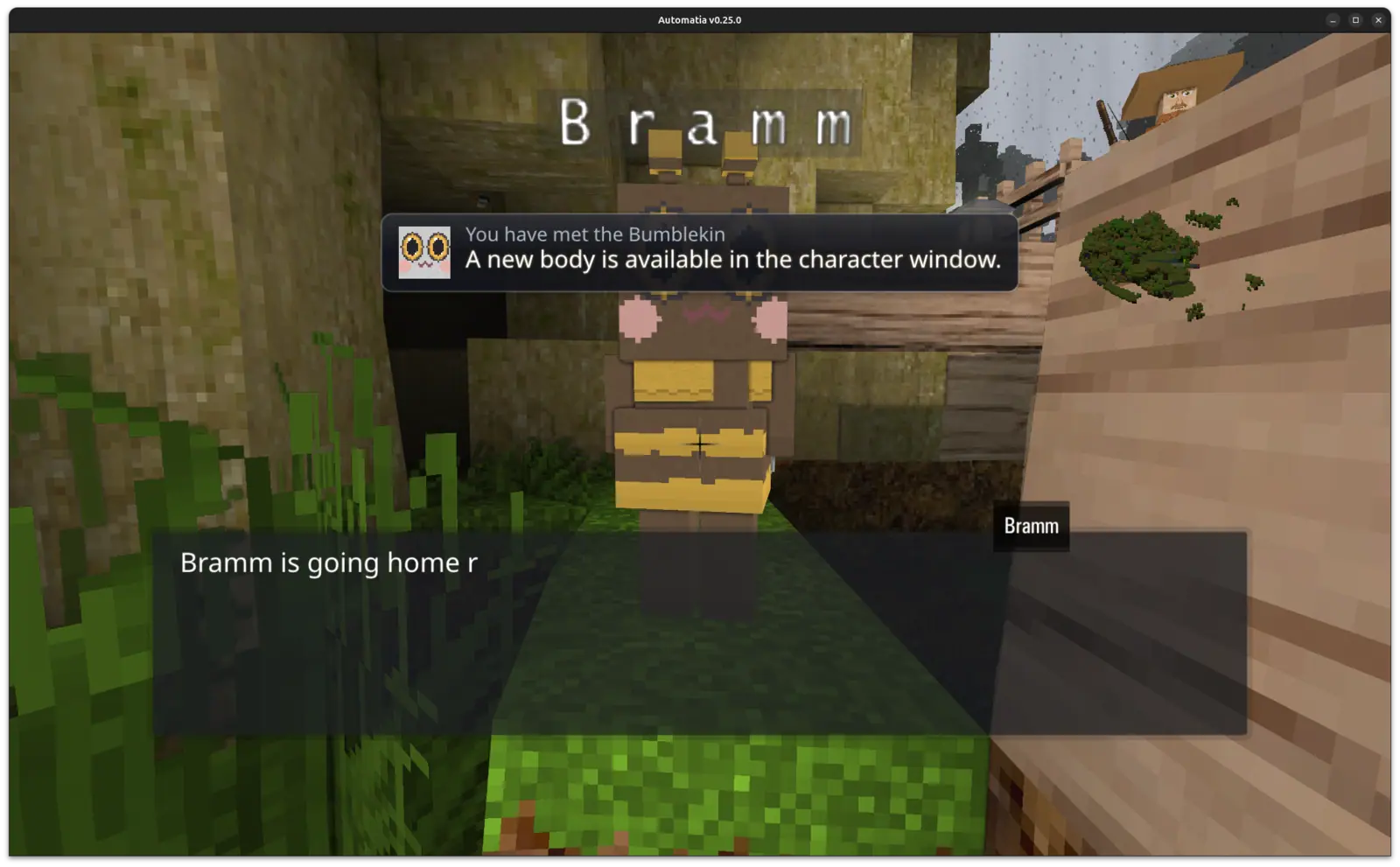 Automatia screenshot: The character creator
