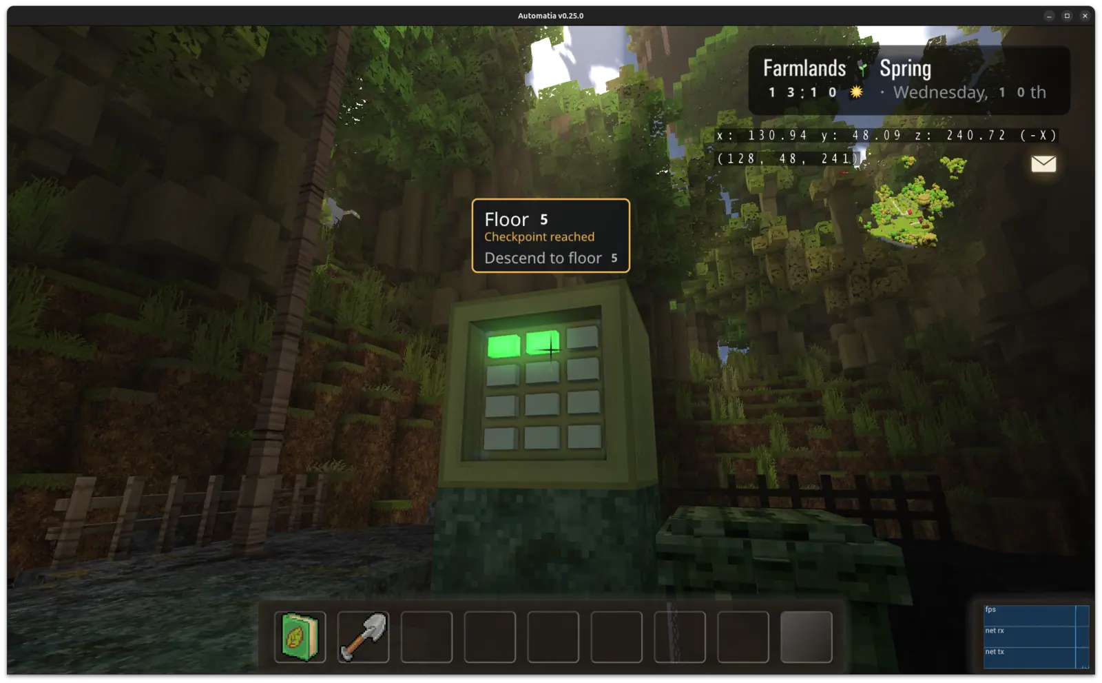 Automatia screenshot: The Mines