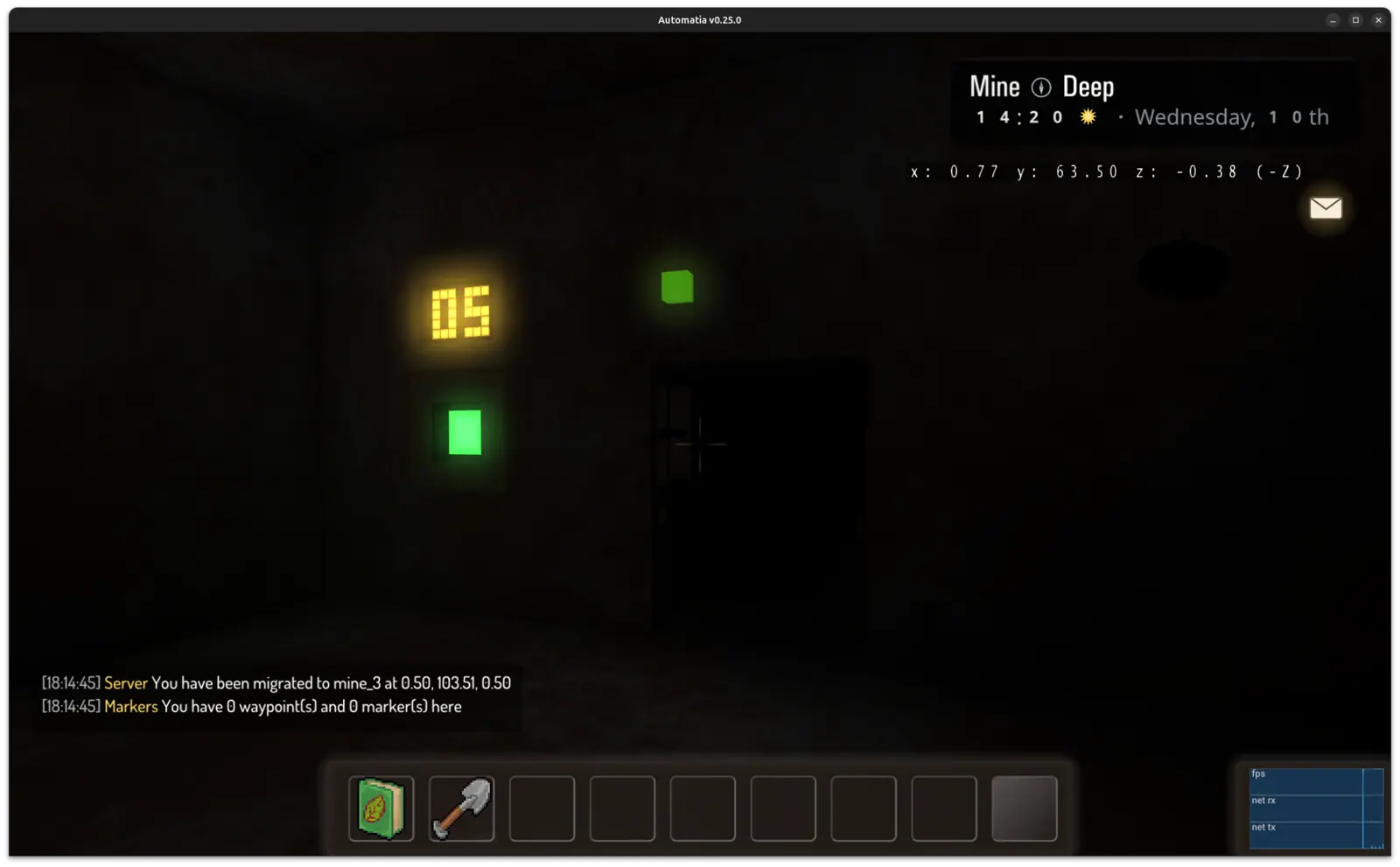 Automatia screenshot: The Mines