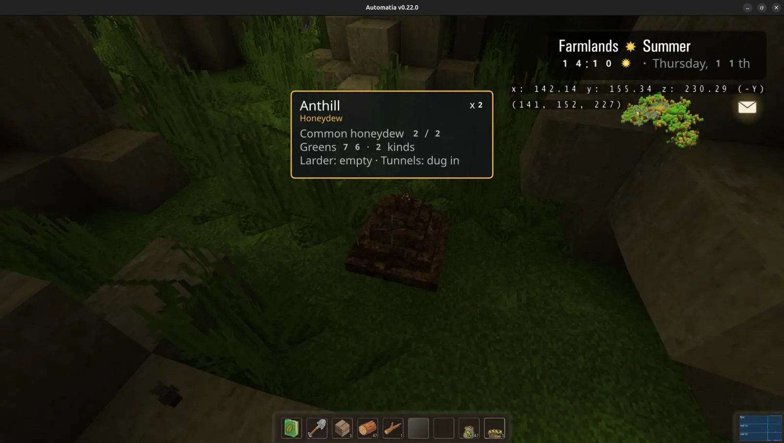 Automatia screenshot: Anthills