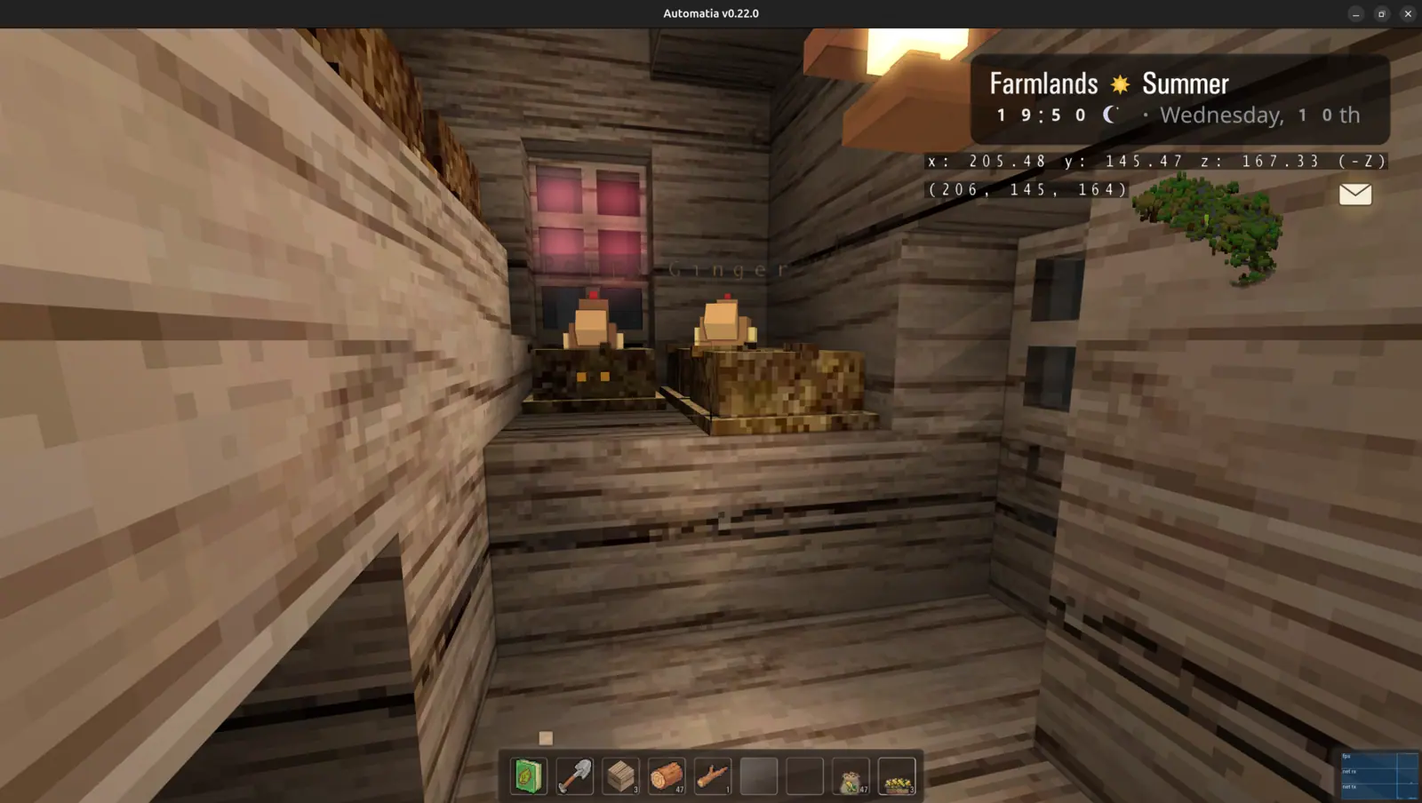 Automatia screenshot: Chicken coop