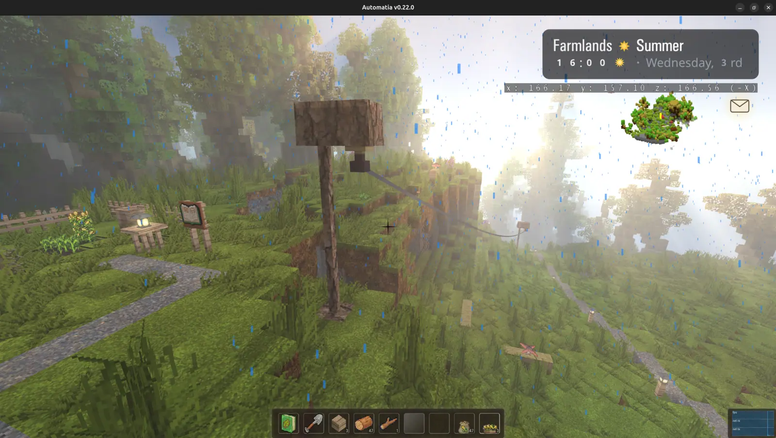 Automatia screenshot: New ziplines