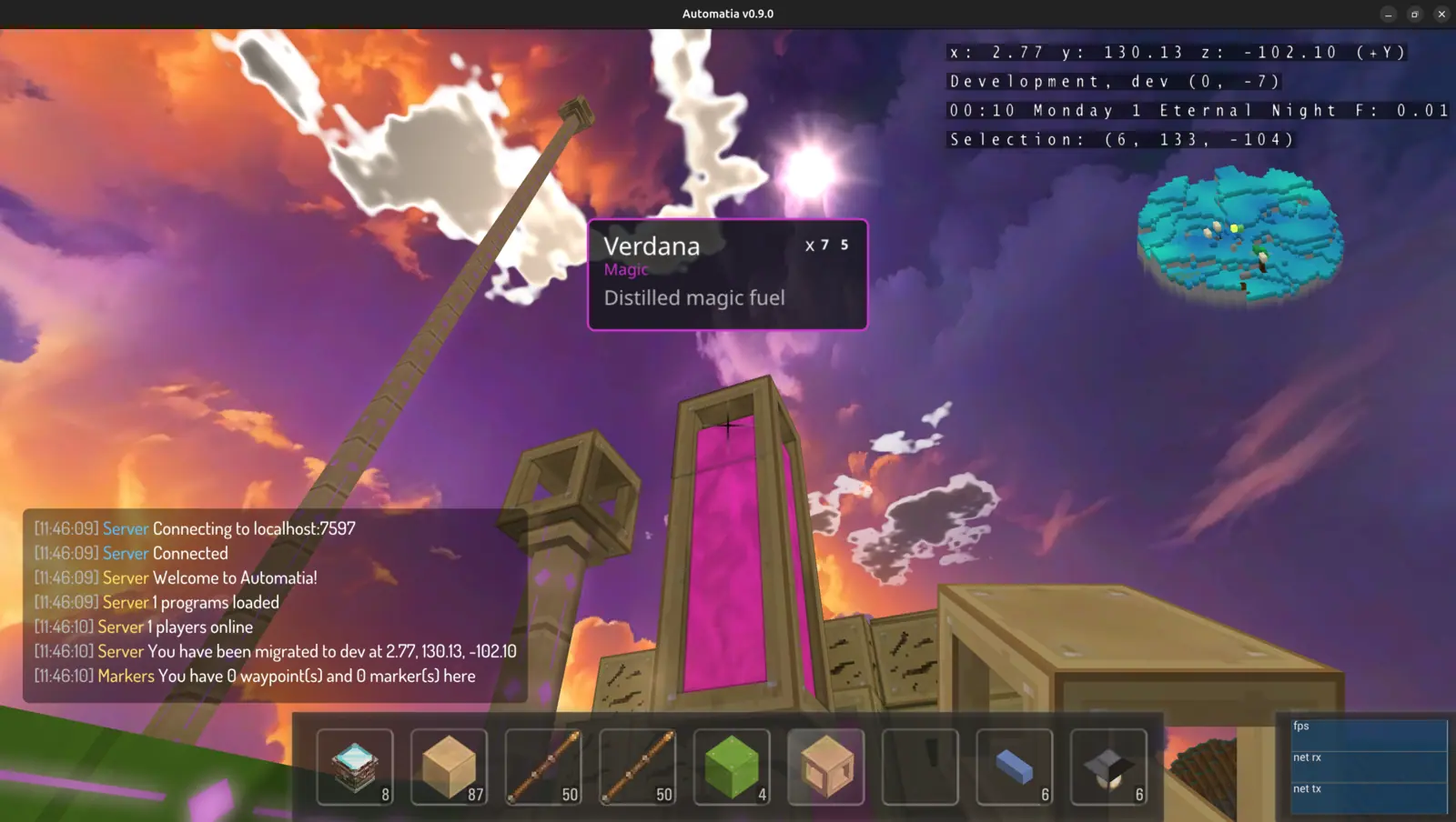 Automatia screenshot: Multiblock machines