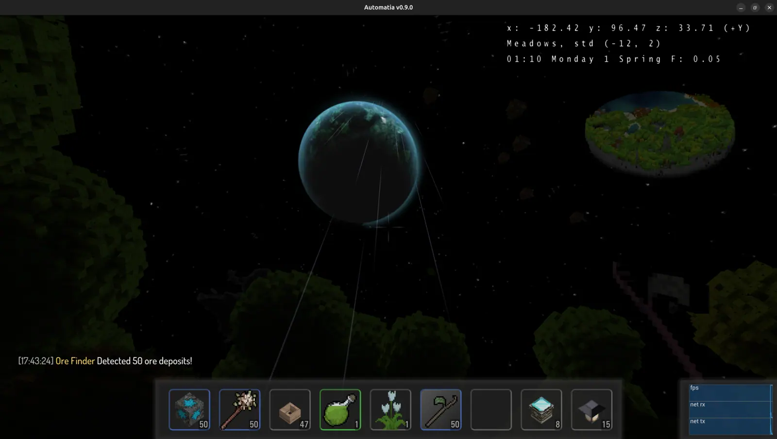 Automatia screenshot: Magic and wands