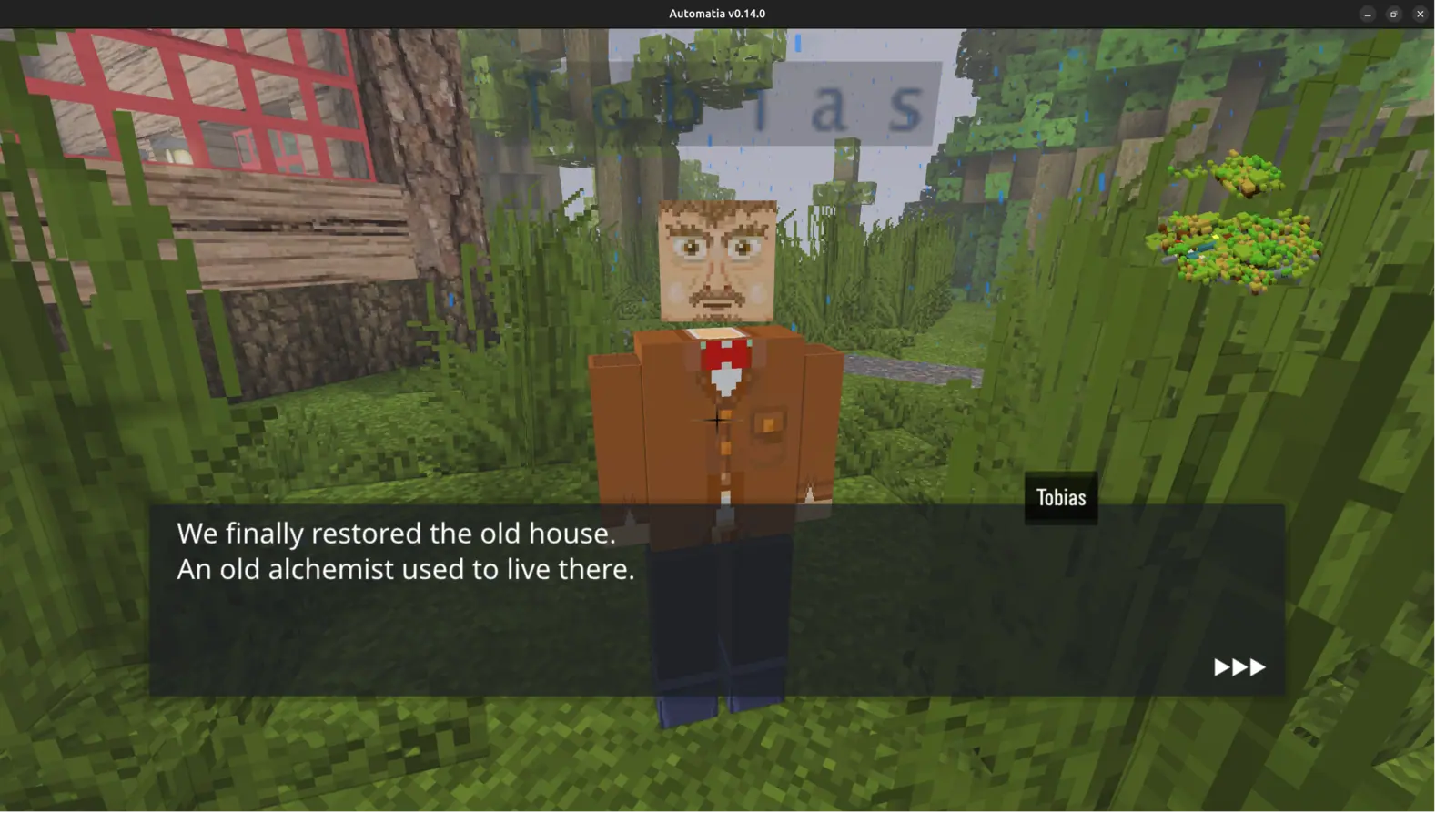 Automatia screenshot: Restoration