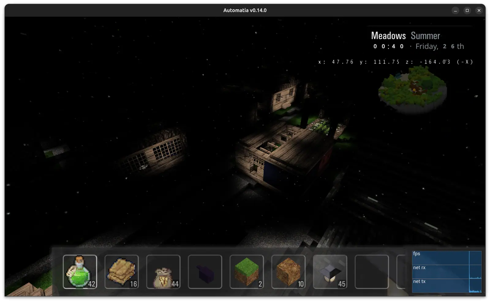 Automatia screenshot: Void nights