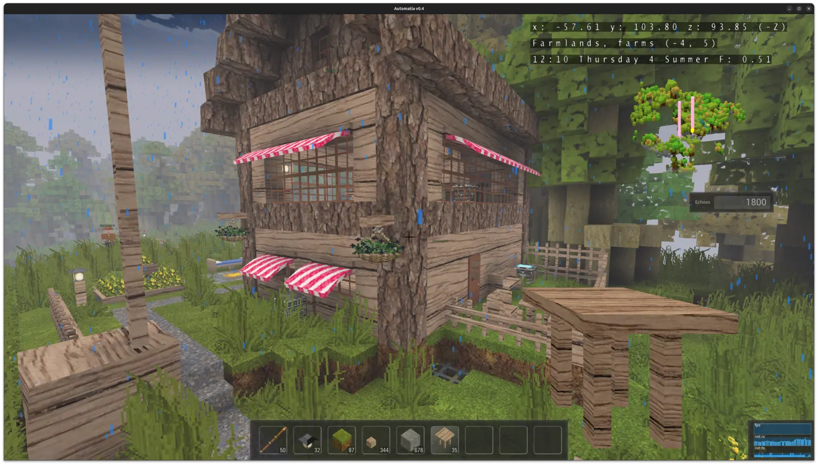 Automatia screenshot: New blocks