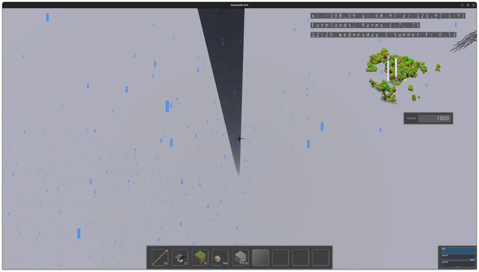 Automatia screenshot: New blocks