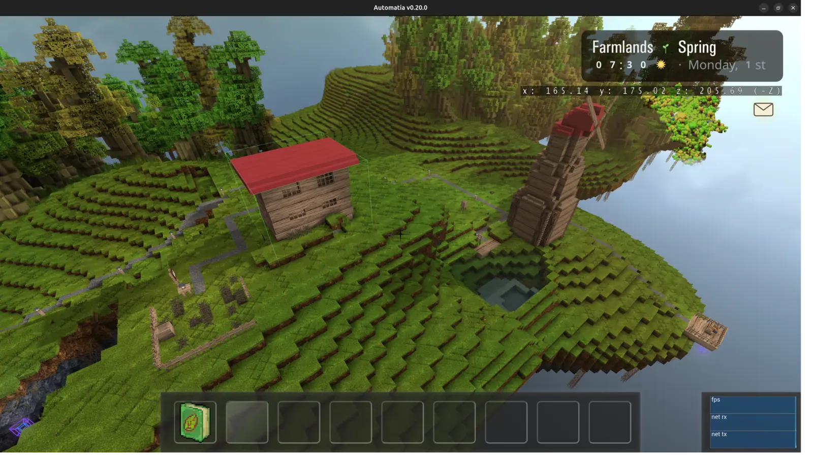Automatia screenshot: Overgrowth