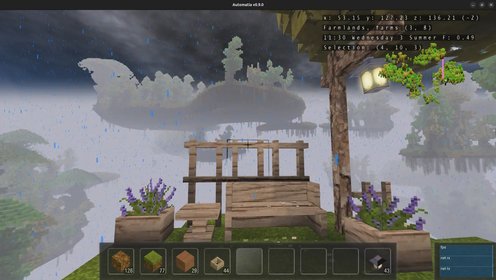 Automatia screenshot: Block entities