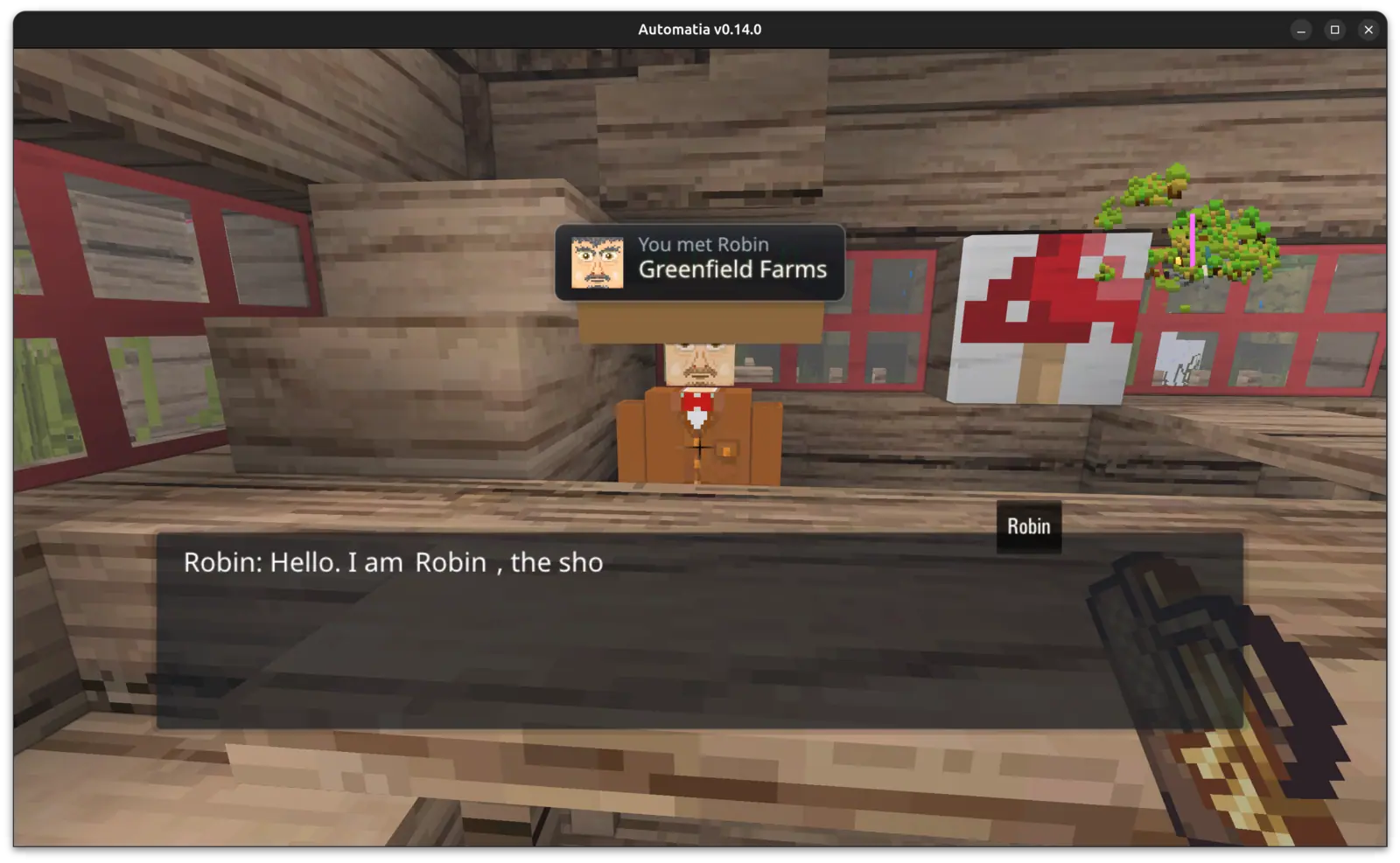Automatia screenshot: Acquaintances, mailbox and requests